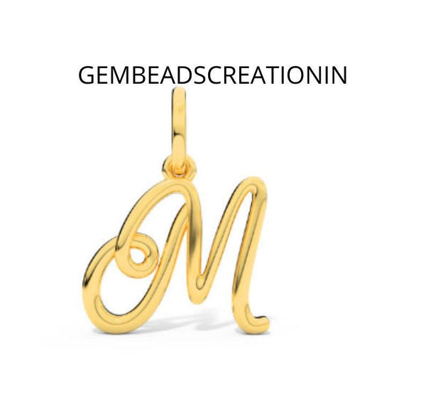 Personalized Alphabet Letter/Initial Monogram Charm/Necklace Pendant/Graduation Gift/Dainty Name Necklace/Customized Letter/Unisex Pendant