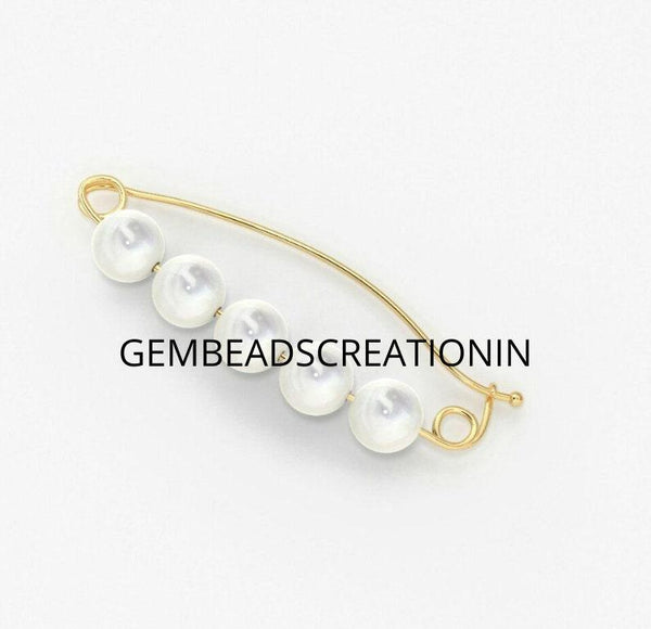 14K Solid Yellow Gold Hair Pin Freshwater Pearl Jewelry Hair Pin Jewelry Gift For Her Minimalist Hair Pick Statement Hair Accessories